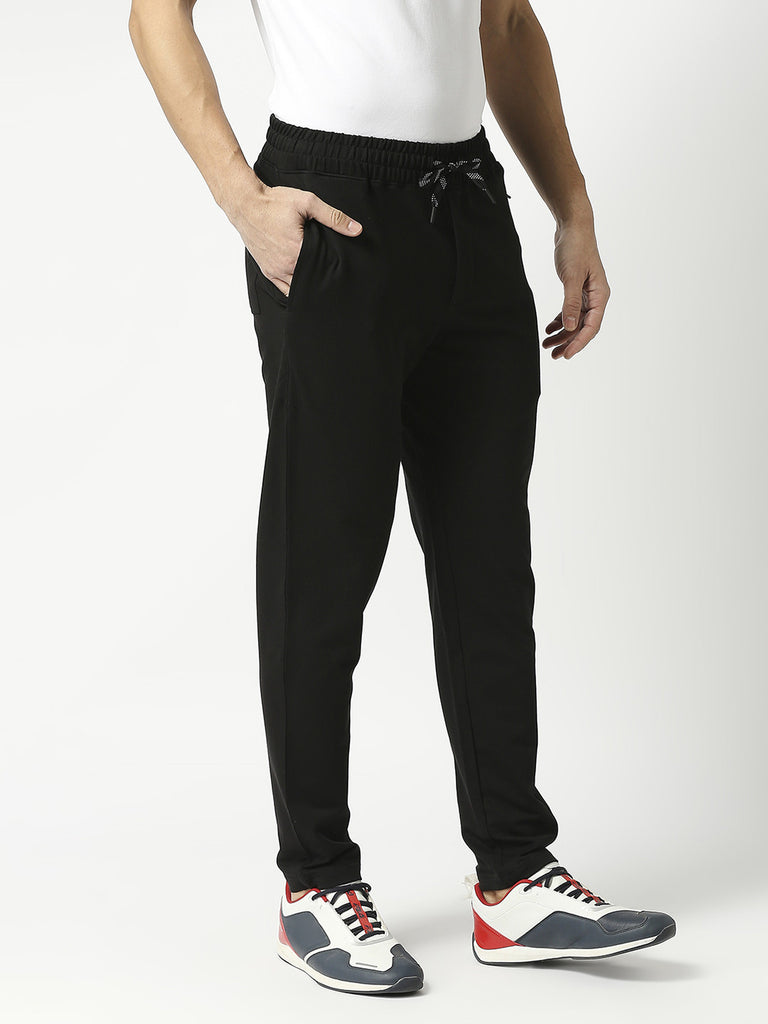 Anthra Melange French Terry Lycra Track Pants – Dragon Hill Lifestyle
