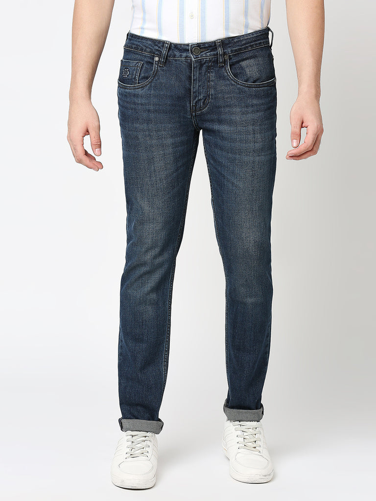 Tint Indigo Slim Tapered Jeans