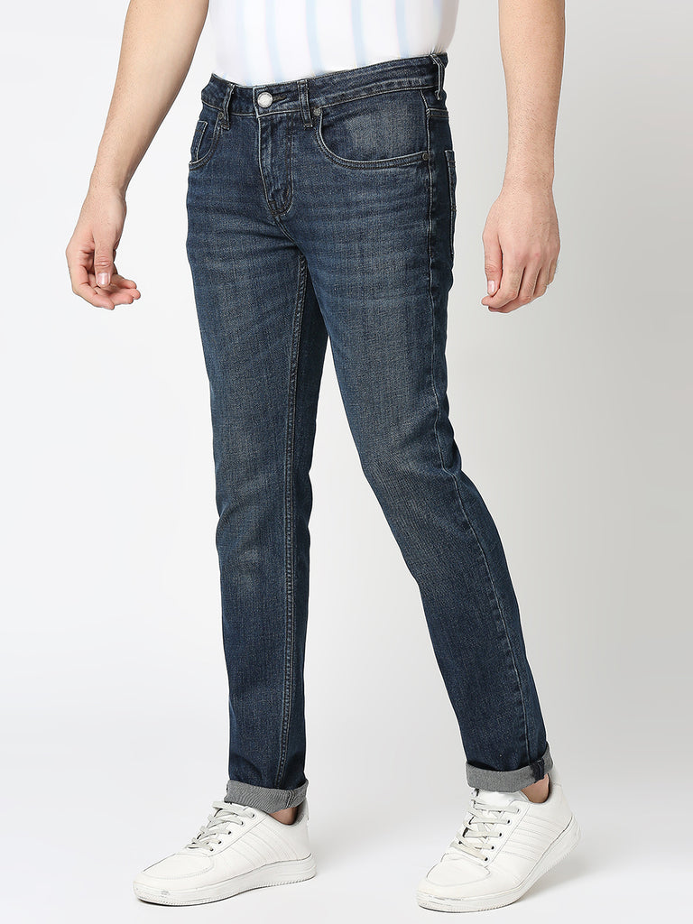 Tint Indigo Slim Tapered Jeans