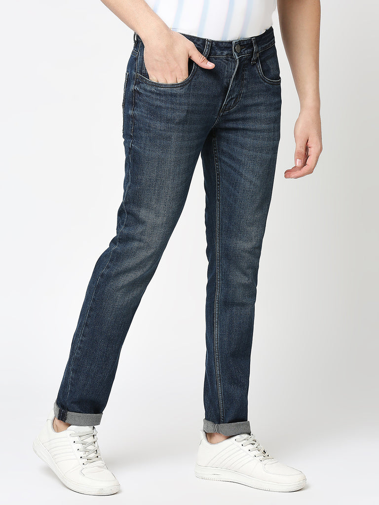 Tint Indigo Slim Tapered Jeans