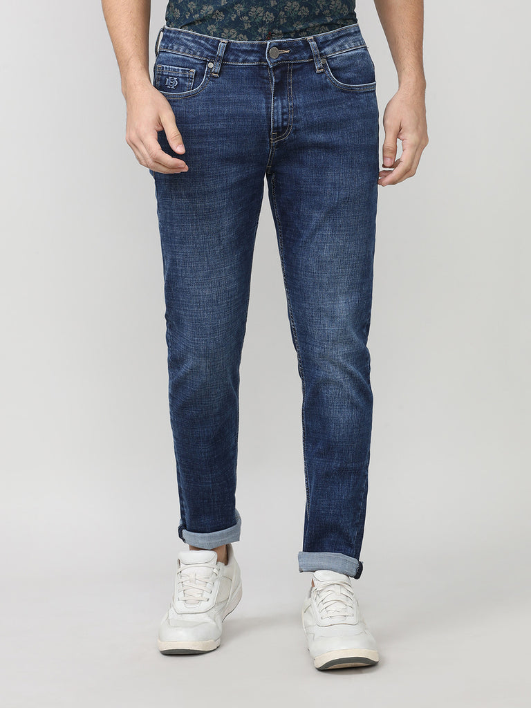 Deep Indigo Slim Straight Denim