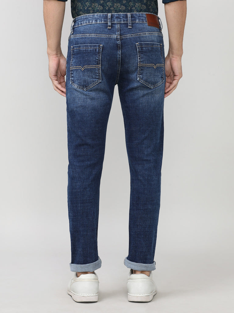 Deep Indigo Slim Straight Denim