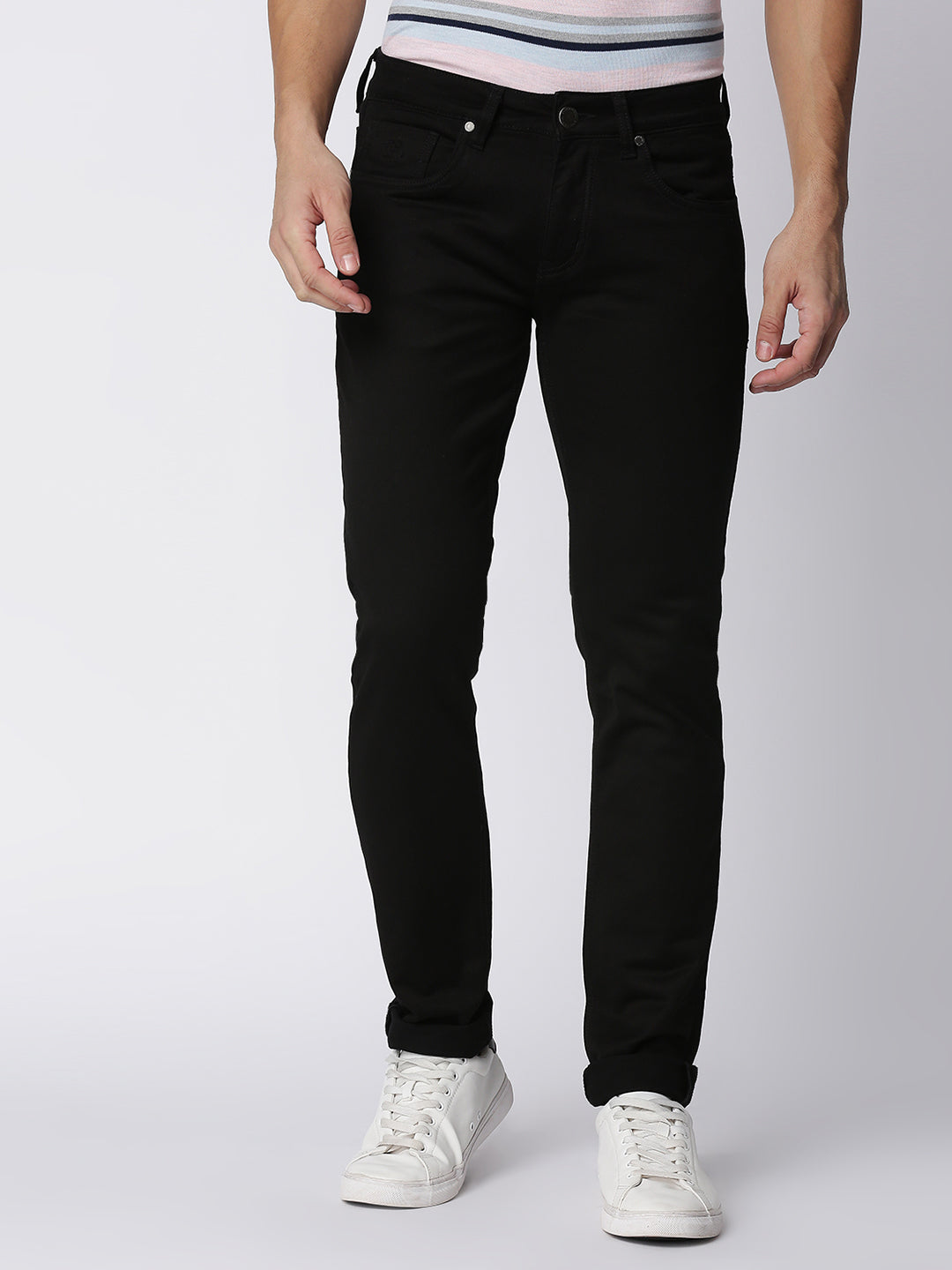 Raven Black Indigo Stretch Jeans