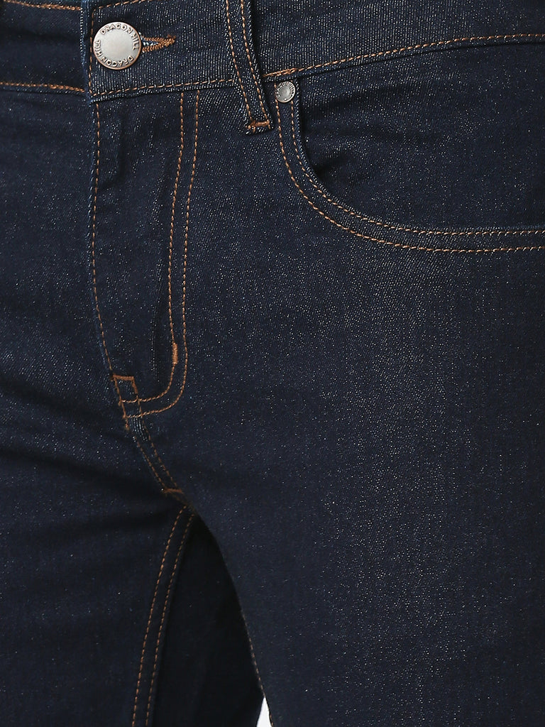 Mid Blue Indigo Stretch Jeans