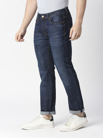 Bleed Blue Slim Straight Denims