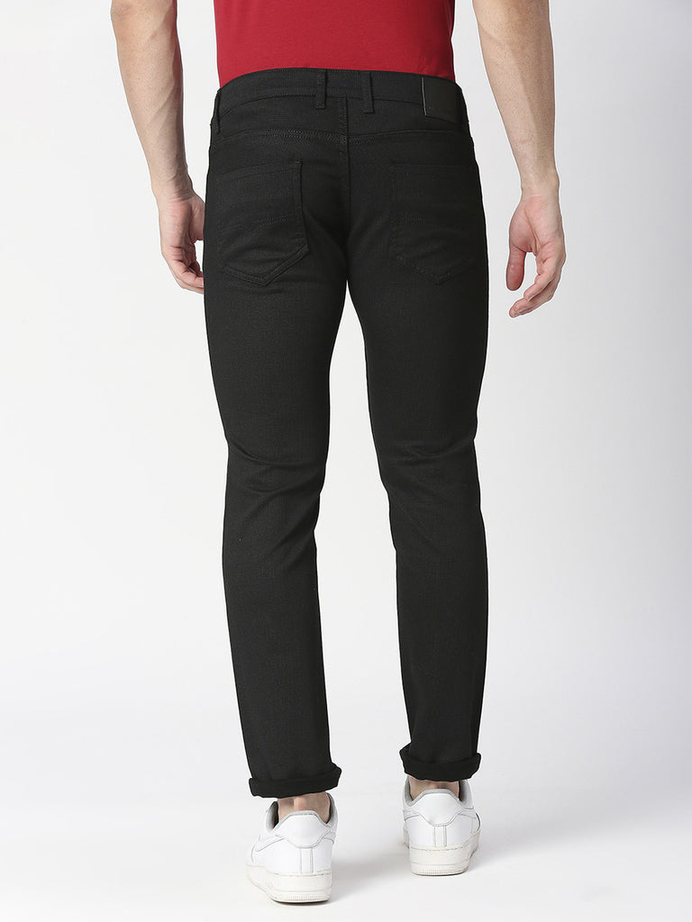 Black Slim Tapered Denims