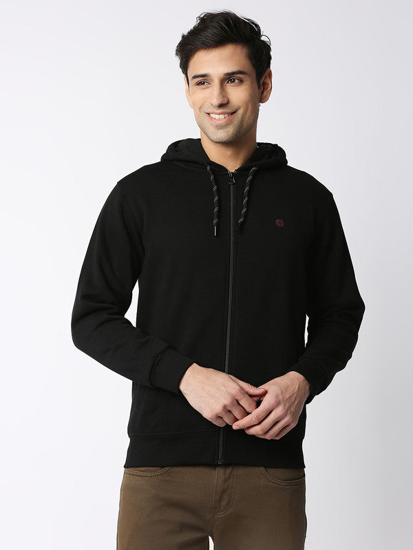 Black, Fleece Full-Zip Hoodie