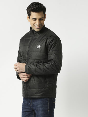 Ink Black Puffer Jacket