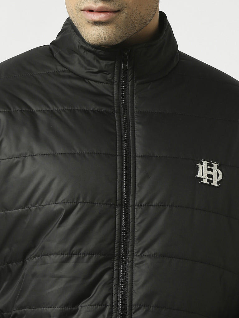 Ink Black Puffer Jacket